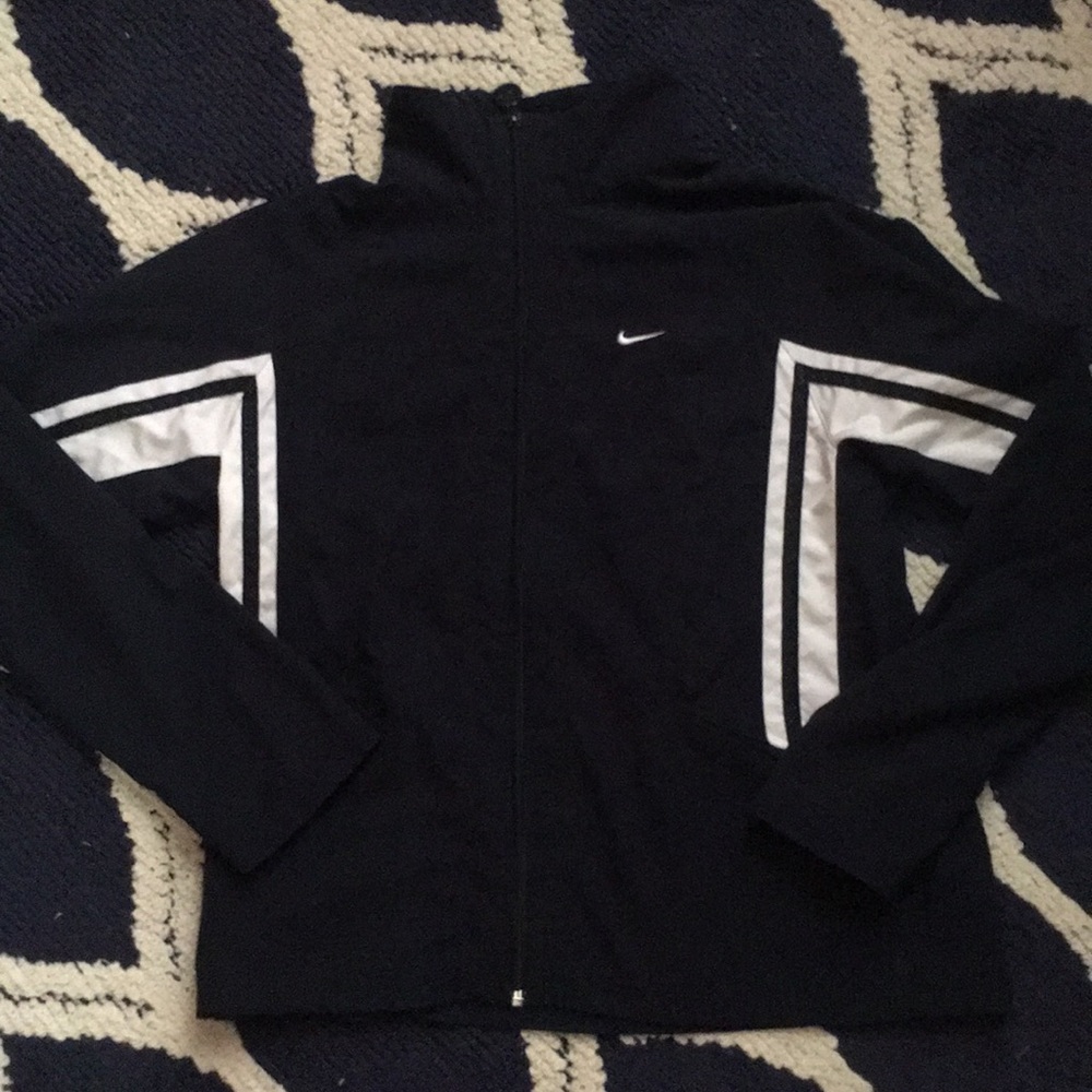 Navy blue vintage Nike zip up jacket